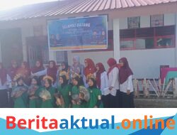 SAMBUTAN MERIAH DI UPT SD NEGERI 68 CENTER GALESONG: TIM ASESOR VISITASI DISUGUHI SENI TARI BINAN DAN DRUMBAND