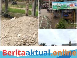 Diduga Gunakan Material Tak Sesuai Spesifikasi, Dan Tidak Memasang Papan Informasi Revitalisasi TK Al – Mukhlisin Disorot   
