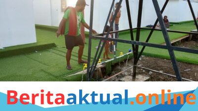 Masyarakat Huntara Blok A8, A9, A10 dan A11 Kampung Kota Lintang Kecamatan Kuala Simpang Bersyukur, Air Kini Mengalir Lancar 