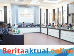 Bupati Aceh Tamiang Terima Kunjungan Kodaeral 1 Bahas Langkah Strategis