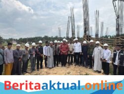 Ground Breaking Mesjid Agung, Bupati Armia Lanjutkan Pembangunan sebagai Icon Keagamaan di Aceh Tamiang