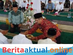 Bupati Armia Tepung Tawari 145 Jamaah Calon Haji 1447 H/2026 M.
