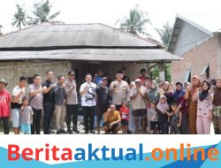 Kapolres Langkat Tunjukkan Kepedulian terhadap Lansia di Secanggang, Humanisme Polri Hadir di Tengah Masyarakat