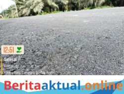 Pengaspalan Jalan Senilai lebih dari Rp9,2 Miliar di Aceh Tamiang Belum Selesai, Aspal Bergelombang & Papan Proyek Tak Ada   