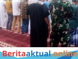 Babinsa Koramil 1426-03/Galesong Utara Laksanakan Safari Sholat Subuh Berjamaah Bersama Masyarakat