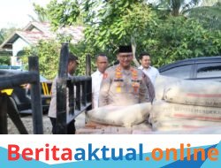 Kapolres Langkat Tunjukkan Kepedulian Sosial Melalui Program Bedah Rumah Sambut Hari Bhayangkara Ke-80*