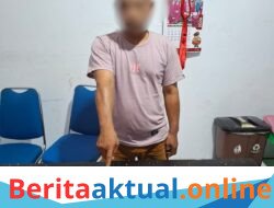 Residivis Warga Palu Di Bekuk Satuan Resnarkoba Polres Buol Saat Beraksi Edarkan Sabu