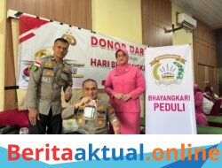 Kapolres Aceh Tamiang: Setetes Darah Kita Sumbangkan Demi Selamatkan Saudara yang Membutuhkan