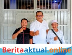 Kunjungan Kaperwil Aceh faktakriminal Dan Redaksi LangSatu Kelapas IIB Langsa Disambut Hangat 