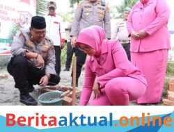 Kapolres Langkat Pimpin Peletakan Batu Pertama Sumur Bor untuk Warga Tanjung Putus*