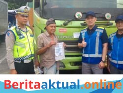 Tindak Tegas Truk ODOL di Tol Medan-Tebing Tinggi, Satlantas Polres Sergai Gelar Penertiban di KM 65 A