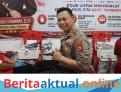 Wujud Kepedulian Kemanusiaan, Polres Tana Toraja Gelar Bakti Kesehatan Donor Darah Jelang HUT Bhayangkara ke-80