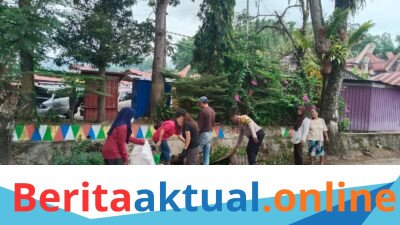 Bhabinkamtibmas Polsek Makale Ajak Warga Perkuat Sinergi Lewat Jumat Bersih