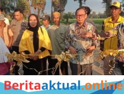Dorong ketahanan pangan, Hamka B Kady Realisasikan Jalan Tani Di desa Pakkabba Galut