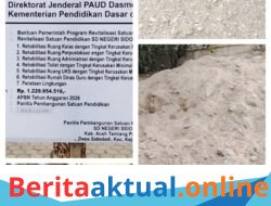 Proyek Revitalisasi SDN Sidodadi Senilai Rp1,2 Miliar Diduga Langgar Standar Mutu Bahan Diragukan, Pekerja Tanpa APD