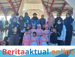 Aksi Menggemaskan Siswa TK Shopy di Panggung Car Free Day, Latih Kepercayaan Diri Anak