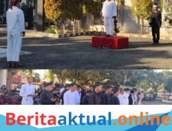 Upacara Hari Keluarga Nasional ke-33 Tingkat Kecamatan Pangandaran Berlangsung Khidmat