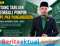 Otang Tarlian Kembali Nahkodai PKB Pangandaran, Formasi Lama Dipertahankan