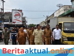 Pemko Langsa Tinjau Kondisi Bangunan Pasar Yang Belum Sesuai Kebutuhan Pedagang