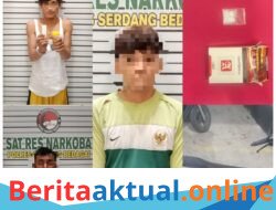Sikat Jaringan Narkoba, Satres Narkoba Polres Sergai Gulung Tiga Pelaku di Dolok Masihul*