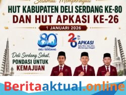 Pemuda Muslimin Deli Serdang: HUT ke-80 Deli Serdang dan HUT ke-26 APKASI Menjadi Momentum Memperkuat Sinergi Membangun Daerah
