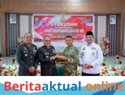 Polres Aceh Tamiang Gelar Syukuran Dalam Rangka Memperingati Hari Bhayangkara Ke 80
