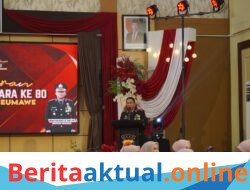 Syukuran Hari Bhayangkara ke-80, Kapolres Lhokseumawe Ajak Semua Pihak Perkuat Sinergi Jaga Keamanan Daerah