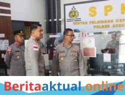 Kapolres Aceh Timur Cek Ruang Pelayanan Publik: Berikan Pelayanan Yang Humanis dan Optimal ke Masyarakat