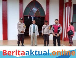 Polsek Pangkalan Susu Polres Langkat Hadirkan Rasa Aman Lewat Program Minggu Kasi dan Pengamanan Ibadah Gereja