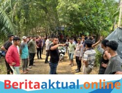 Polres Aceh Timur Amankan Lokasi Kebakaran Penampungan Minyak Tradisional di Darul Ihsan