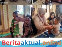 Gampong Ie Tarek Dua Gelar Posyandu, Berikan Makanan Bergizi Bagi Balita