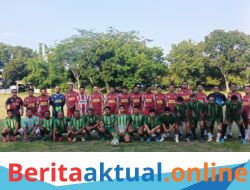 Laga Kemitraan, Adolina FC Menang Tipis 5-4 Atas KORPRI Dambaan.