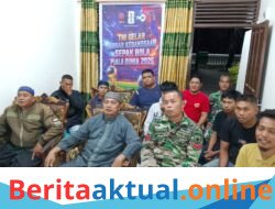 Kodim 1426/Takalar Gelar Nobar Piala Dunia 2026, Pererat Silaturahmi TNI dan Masyarakat