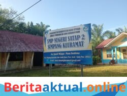 Gedung SMP Negeri Satap 2 Simpang Keuramat Diduga Tidak Layak Huni, Warga Minta Segera Diperbaiki   