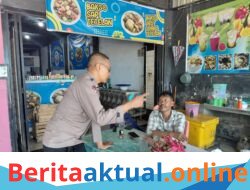 Bhabinkamtibmas Polsek Stabat Gencarkan Sambang, Imbau Warga Waspada Curanmor serta Manfaatkan Call Center 110
