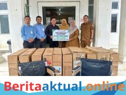 RSUD SAAS Aceh Timur Terima Bantuan Kursi Roda dari Bank Aceh Syariah Cabang Idi
