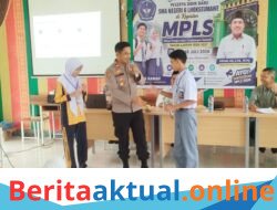 Kapolsek Blang Mangat Sosialisasikan Pencegahan Kenakalan Remaja dan Tertib Hukum di SMAN 6 Lhokseumawe