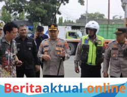Kapolres Langkat Tinjau Ketersediaan BBM di SPBU Perdamaian Stabat, Antrean Mulai Berangsur Normal