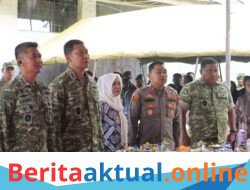 Dukung Ketahanan Pangan Nasional, Kapolres Langkat Bersama Jajaran TNI dan Forkopimda Hadiri Panen Raya Virtual di Sirapit