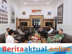 Perkuat Sinergi TNI-Polri, Kapolres Langkat Silaturahmi dengan Dandim 0203/Langkat