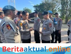 Kapolres Aceh Tamiang Pimpin Langsung Gaktibplin: Cek HP Personel Cegah Judi Online, Perkuat Integritas Polri   