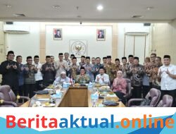 Tole turut Mendampingi Wagub Aceh dan Abu Paya Pasi ke BWI, Kawal Status Tanah Wakaf Blangpadang