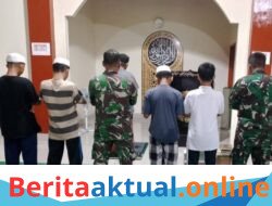 Koramil 1426-02/Polsel Rutin Gelar Sholat Subuh Keliling, Pererat Silaturahmi dengan Masyarakat
