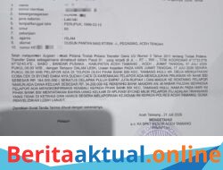 Uang Raib Rp 34,2 Juta Dari Rekening Nasabah BSI: Korban Laporkan Kasus Dugaan Penyalahgunaan Transfer Ke Polres Aceh Tamiang   