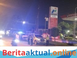 Patroli UKL Satlantas Polres Langkat, Wujud Nyata Hadirnya Polri Jaga Keamanan Masyarakat di Malam Hari
