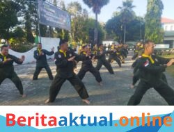 Kodim 1426 Takalar Gelar Latihan Pencak Silat Militer, Membentuk Kedisiplinan dan Ketangkasan