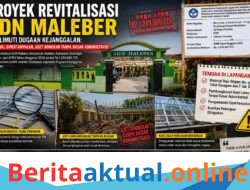 Proyek Revitalisasi SDN Maleber Diselimuti Dugaan Kejanggalan: Material Dipertanyakan, Aset Bongkar Tanpa Dasar Administrasi