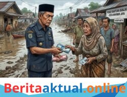Datok Penghulu Diduga Pungli 2 Juta Kepada Korban Banjir, Dan Ancam Persulit Jika Tidak Di Berikan.