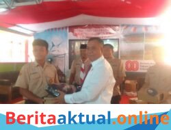 Kadisdikpora Pangandaran Berikan Hadiah Sepatu Voli, Apresiasi Turnamen PJOK SD Se-Kabupaten Pangandaran