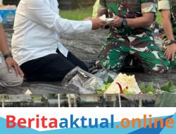 Danyon TPP 336/Merak Sakti Hadiri Tasyakuran di Pangandaran, Pererat Silaturahmi dengan Masyarakat